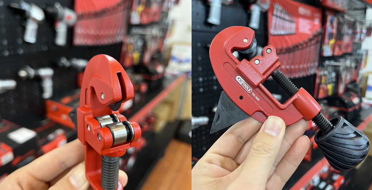 Dao cắt ống đồng - thép đường kính 3-30 mm KS Tools 102.1000