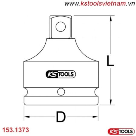 đầu chuyển 3/4 inch KS Tools 515.1373