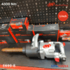 Súng Siết Bu Lông Khí Nén 4300Nm E699-8 Ingersoll Rand 1''