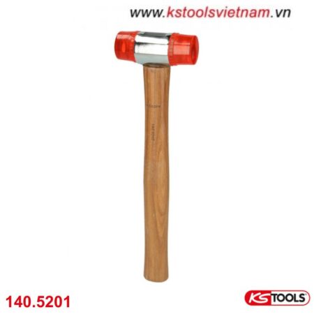 Búa 2 đầu nhựa trọng lượng đầu 340g KS Tools 140.5202