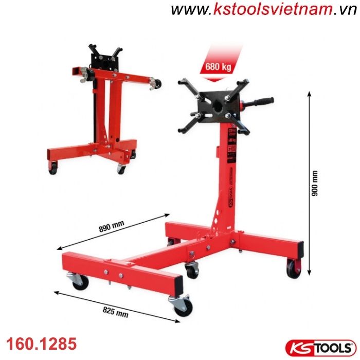 giá đỡ động cơ tải trọng 680kg model 160.1285 KS Tools