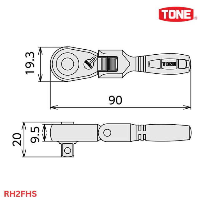 cần vặn siết lực lắc léo tone RH2FHS