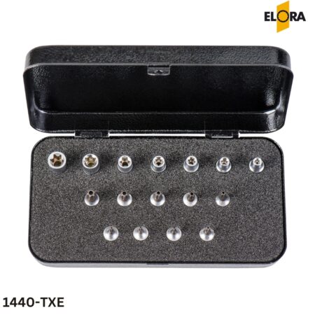 ELORA 1400-TXE Bộ tuýp sao có lỗ 16 chi tiết