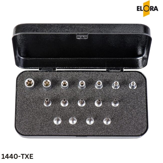 ELORA 1400-TXE Bộ tuýp sao có lỗ 16 chi tiết