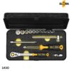 ELORA 1430 Bộ tuýp, đầu vuông 1/4 inch, 14 hoặc 16 chi tiết