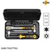 1430-TXU/TTXU Elora: Bộ tuýp vít sao 1/4 inch, 14 chi tiết