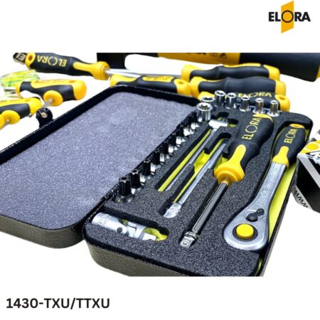 1430-TXU/TTXU Elora: Bộ tuýp vít sao 1/4 inch, 14 chi tiết