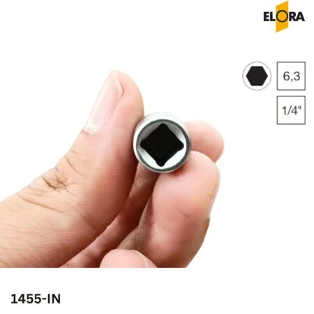 1455-IN Elora: Đầu tuýp lục giác âm 1/4 inch