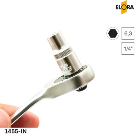1455-IN Elora: Đầu tuýp lục giác âm 1/4 inch