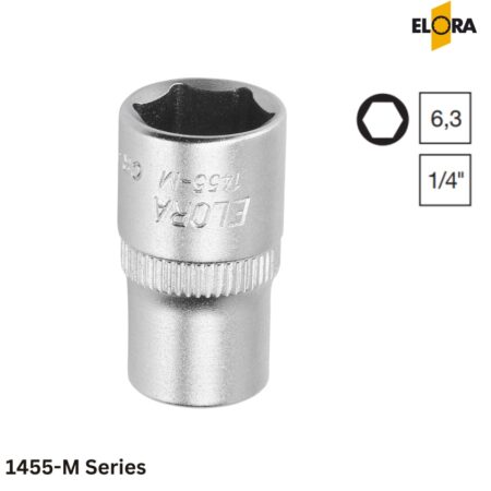 1455-M Series Elora: Đầu khẩu lục giác rời 1/4 inch