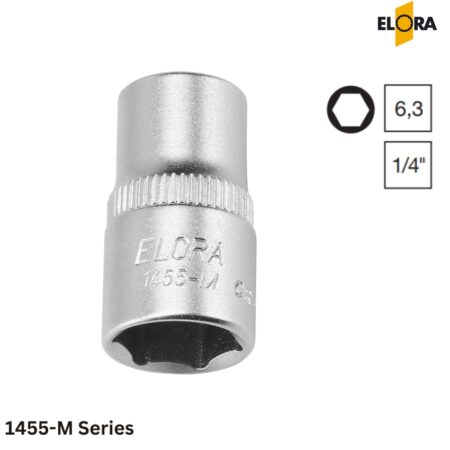 1455-M Series Elora: Đầu khẩu lục giác rời 1/4 inch