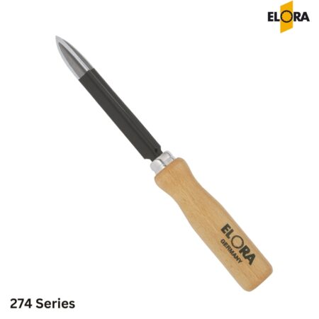 ELORA 274 Dao cạo lỗ 3 khía thân dài