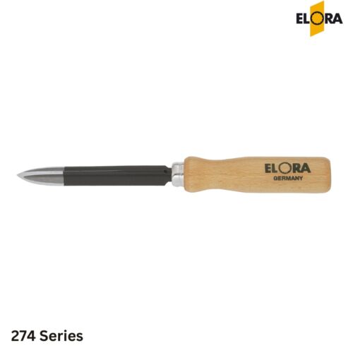 ELORA 274 Dao cạo lỗ 3 khía thân dài
