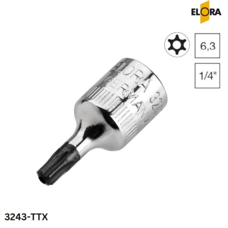 ELORA 3243-TTX Tuýp đầu vít sao, từ TTX8 đến TTX40