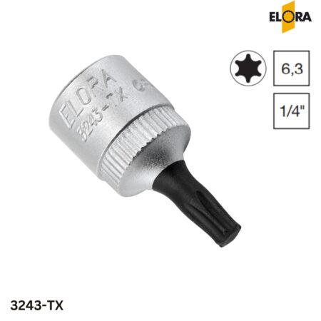 ELORA 3243-TX tuýp đầu vít sao từ TX8 đến TX40