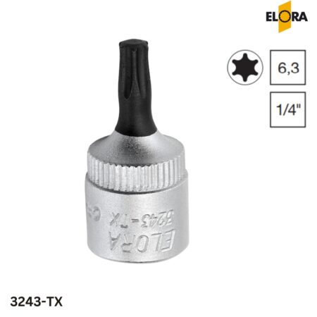 ELORA 3243-TX tuýp đầu vít sao từ TX8 đến TX40