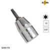 Tua vít hoa thị đầu tuýp ELORA 3244-TX, vuông 3/8 inch