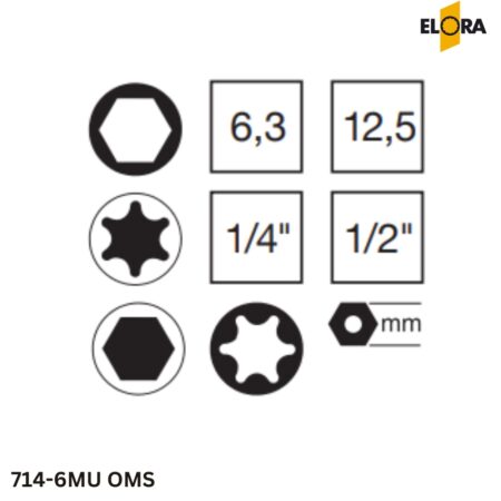 714-6MU OMS Elora: Bộ khẩu 46 chi tiết
