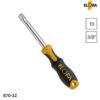 870-12 Series Elora: Tay vặn đầu tuýp loại thẳng, 3/8 inch