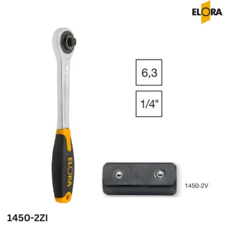 1450-2ZI Elora: Cần xiết tự động Push Through 1/4 inch