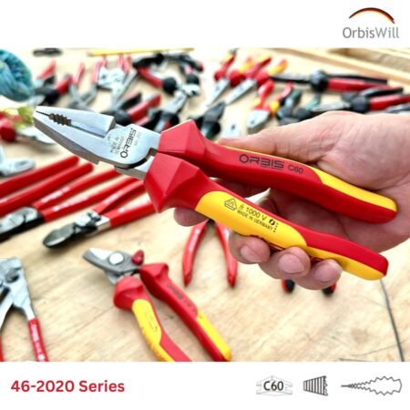 Kìm cách điện 1000V VDE đa năng ORBIS 46-2020/44RV