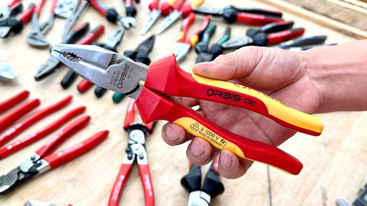 Kìm cách điện 1000V VDE đa năng ORBIS 46-2020/44RV