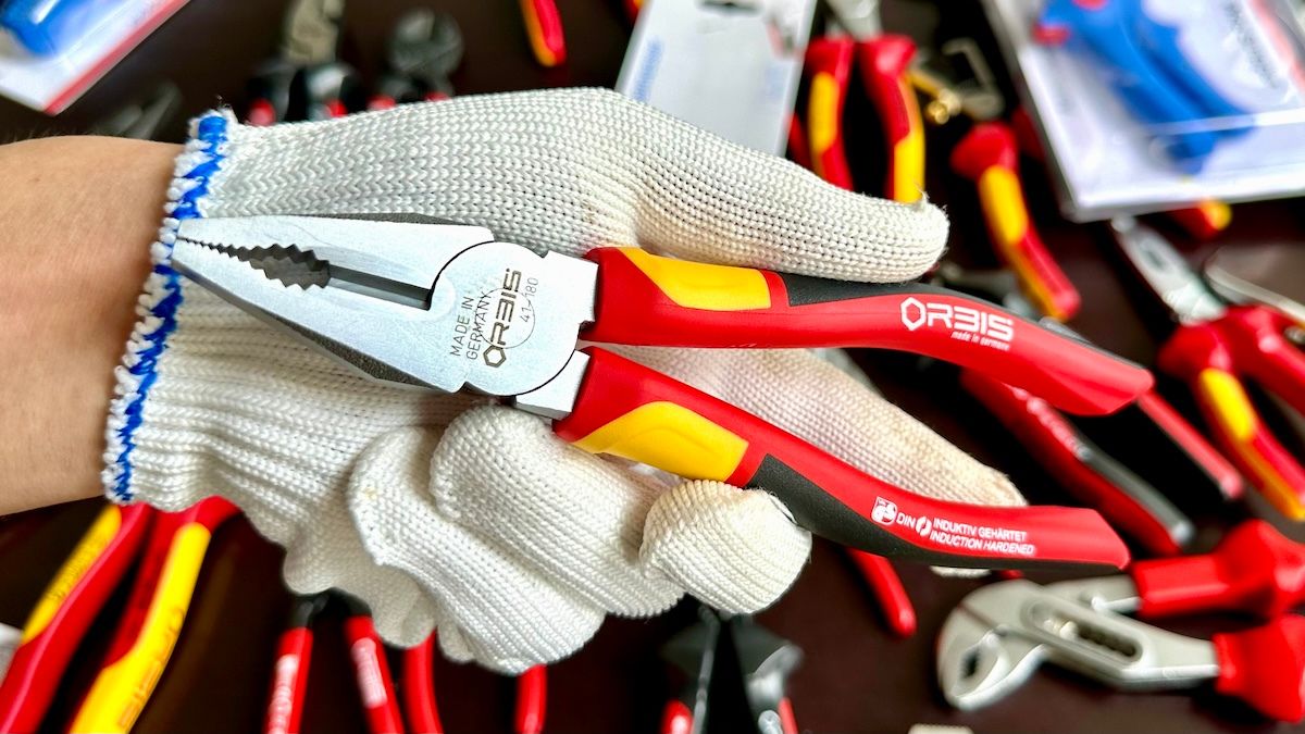 Kìm đa năng cán nhựa 3 thành phần ORBIS 41-1800/20RR