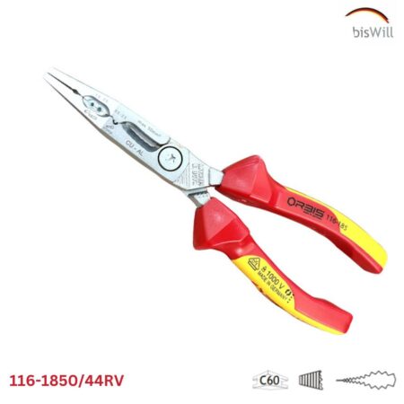 Kìm cách điện VDE 1000V đa năng Orbis 116-1850/44RV