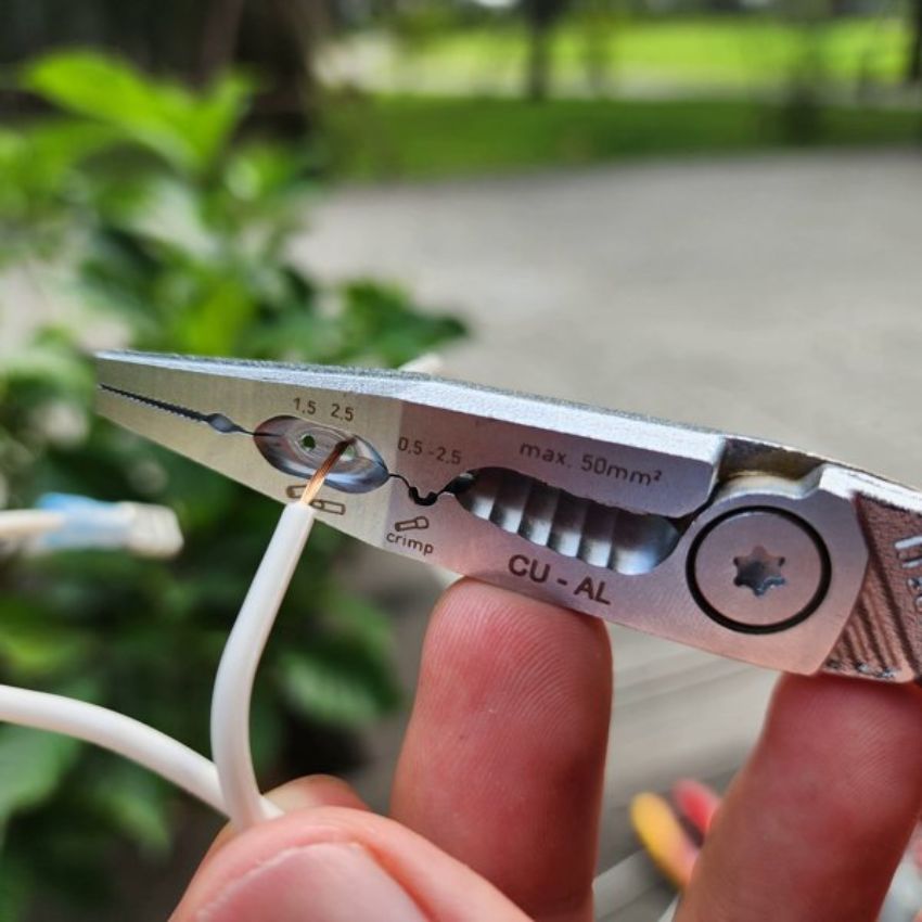 Kìm cách điện VDE 1000V đa năng Orbis 116-1850/44RV