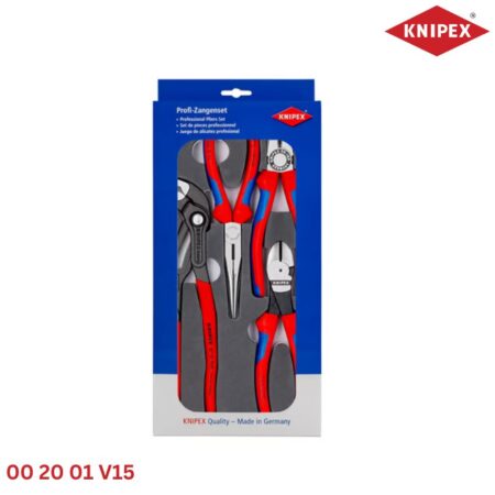 Knipex 00 20 01 V15 - Bộ Kìm 4 Chiếc Đóng Trong Khay Foam