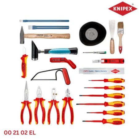 Knipex 00 21 02 EL Vali Đựng Dụng Điện Cơ Bản