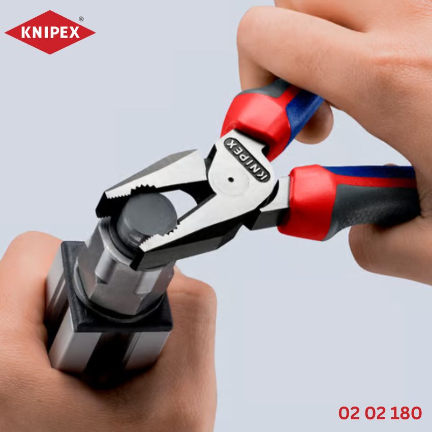 ứng dụng Knipex 02 02 180 Kìm Đa Năng Lưỡi Cắt HRC 63