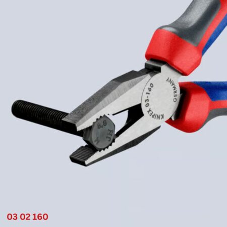 Knipex 03 02 160 Kìm Đa Năng Lưỡi Cắt Tôi 60 HRC