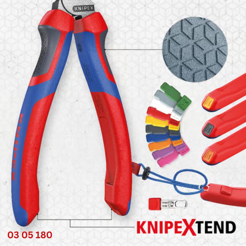 Knipex 03 05 180 Kìm Đa Năng 180mm Mạ Chrome