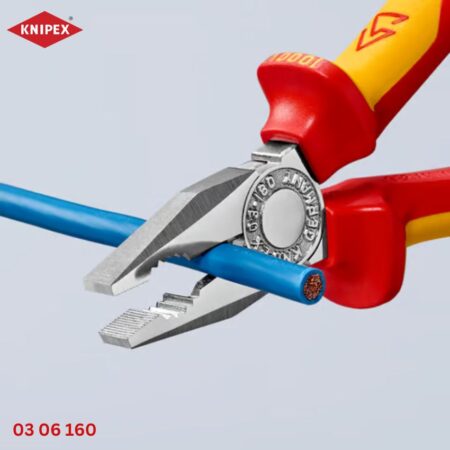 Knipex 03 06 160 Kềm Đa Năng Cách Điện 1000V VDE