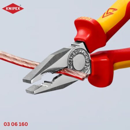 Knipex 03 06 160 Kềm Đa Năng Cách Điện 1000V VDE