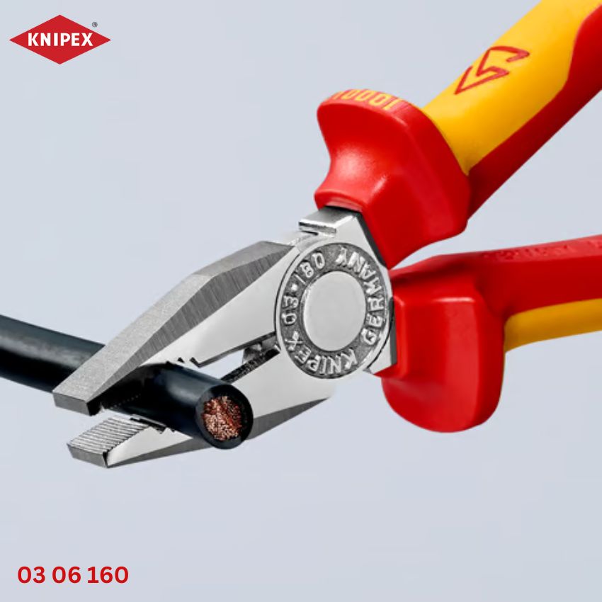 Knipex 03 06 160 Kềm Đa Năng Cách Điện 1000V VDE