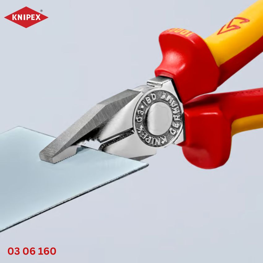 Knipex 03 06 160 Kềm Đa Năng Cách Điện 1000V VDE