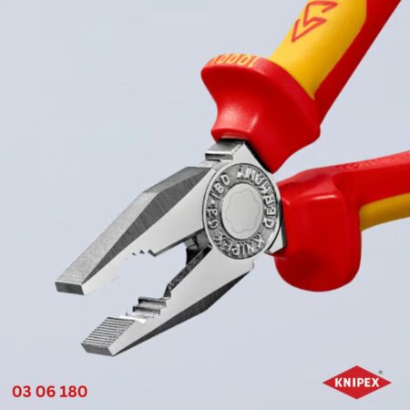 Knipex 03 06 180 Kìm Đa Năng Cách Điện 1000V 180mm