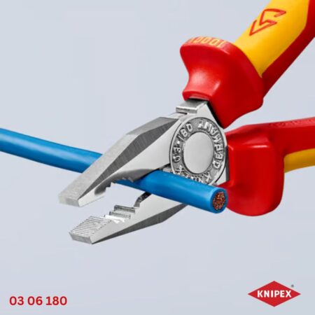 Knipex 03 06 180 Kìm Đa Năng Cách Điện 1000V 180mm