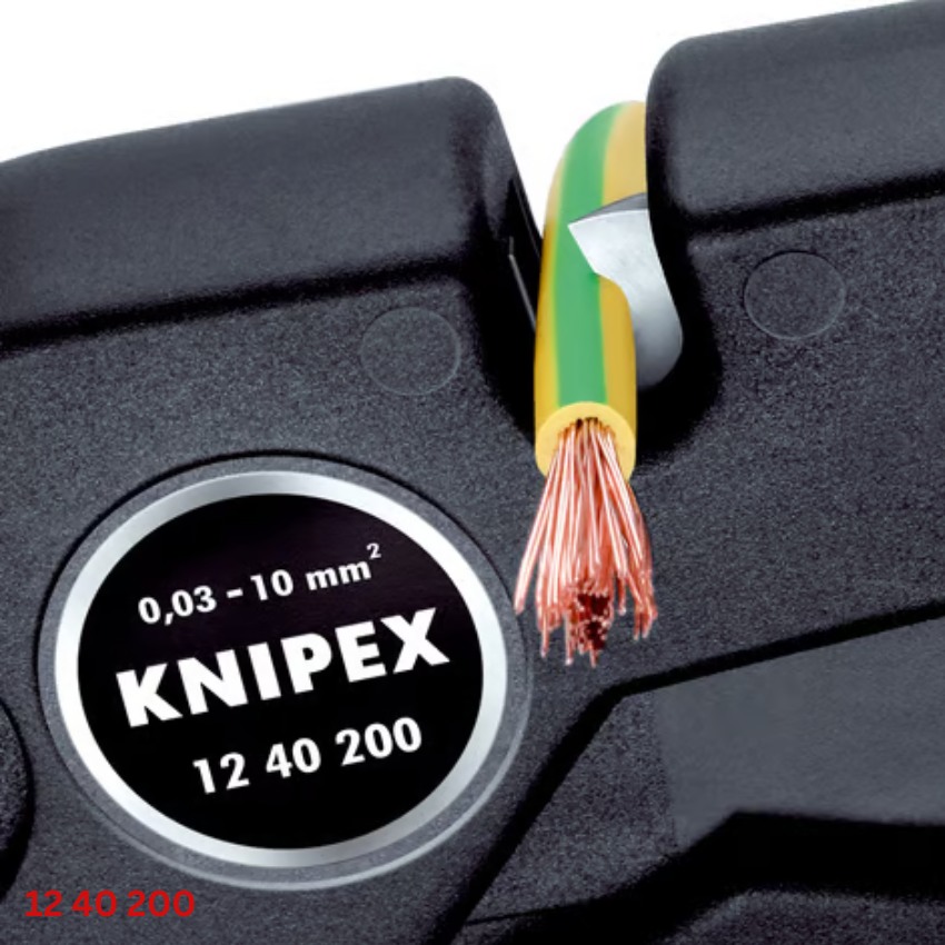 Knipex 12 40 200 – Kìm Tuốt Dây Tự Động