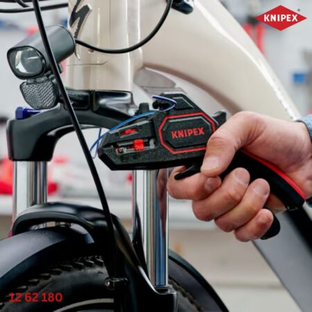 Knipex 12 62 180 – Kìm Tách Cáp Điện Tự Căn Chỉnh