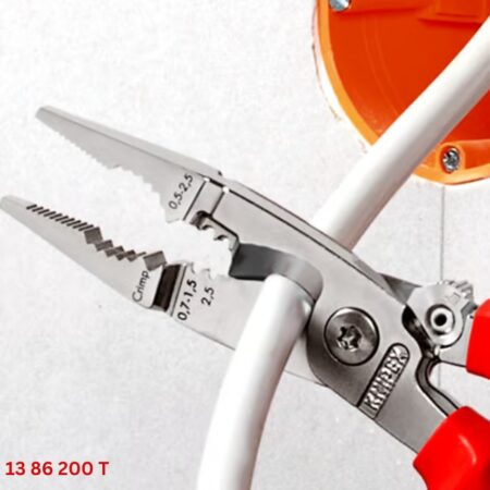 ứng dụng Kìm Lắp Điện 6 Chức Năng Knipex 13 96 200 T