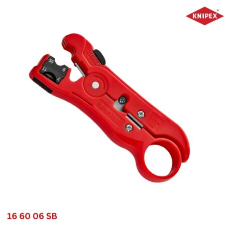 Knipex 16 60 06 SB Dụng Cụ Tuốt Dây Cho Cáp