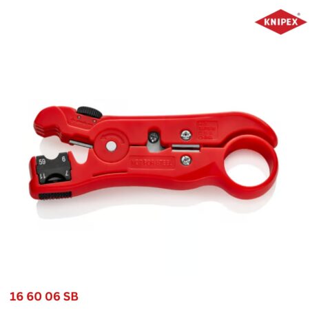 Knipex 16 60 06 SB Dụng Cụ Tuốt Dây Cho Cáp