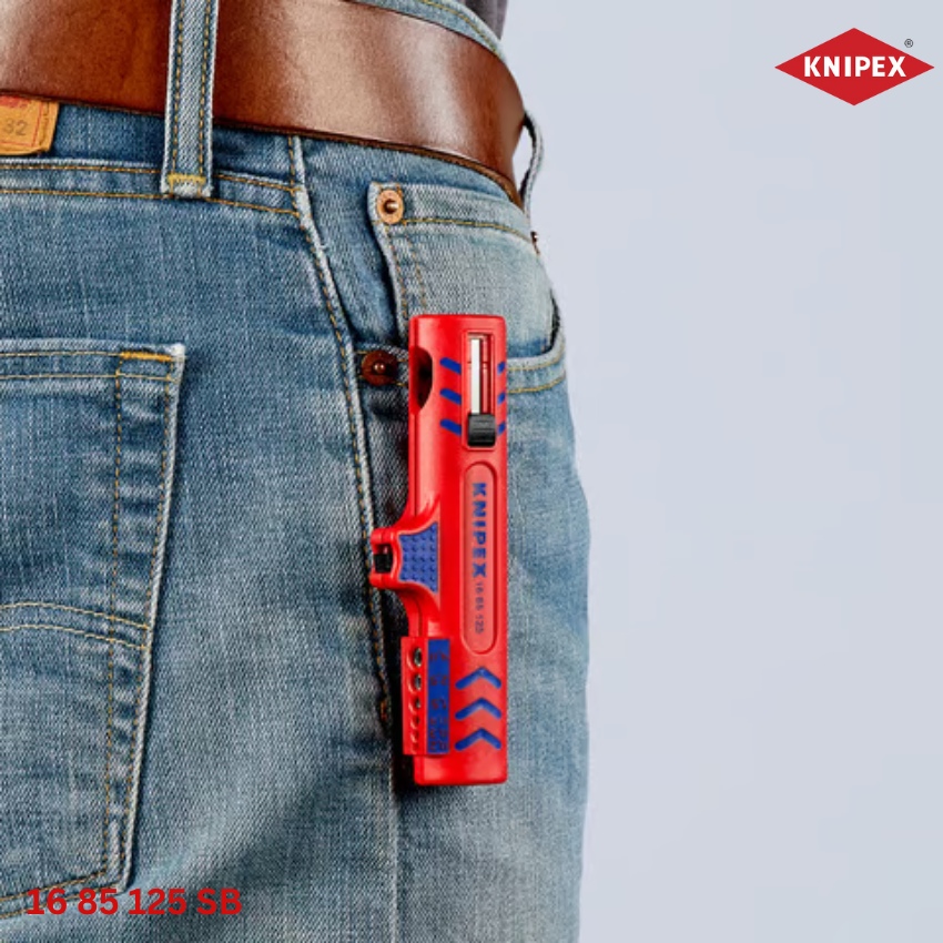 Knipex 16 85 125 SB Dụng Cụ Tách Vỏ Cáp (1)