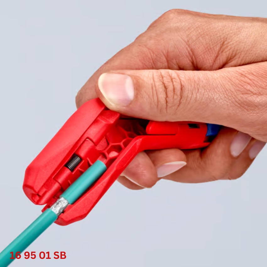 Dụng Cụ Tách Cáp Điện Knipex 16 95 01 SB ErgoStrip
