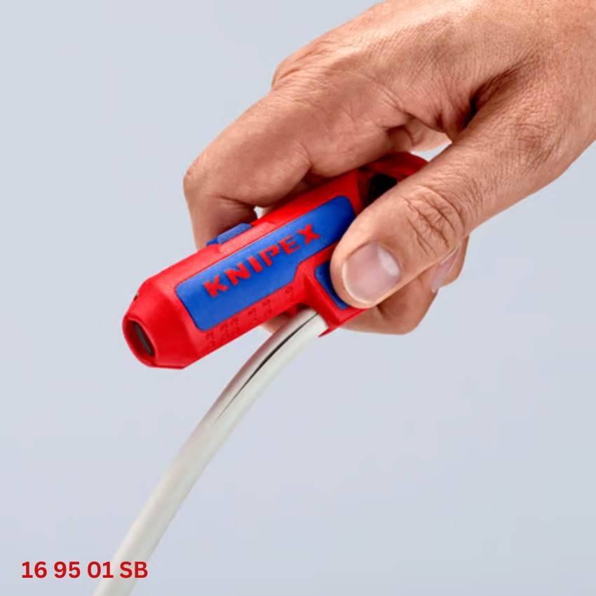 Knipex 16 95 01 SB ErgoStrip – Dụng Cụ Tách Cáp Điện
