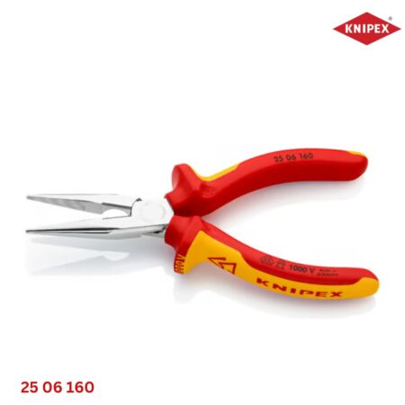 Knipex 25 06 160 Kìm Mũi Nhọn Cách Điện 1000V