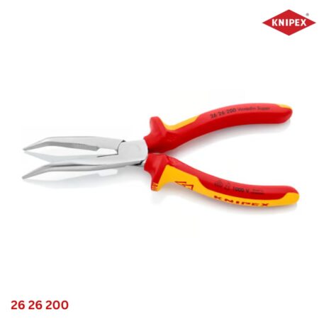 Knipex 26 26 200 Kìm Mỏ Nhọn Mũi Cong Cách Điện 1000V
